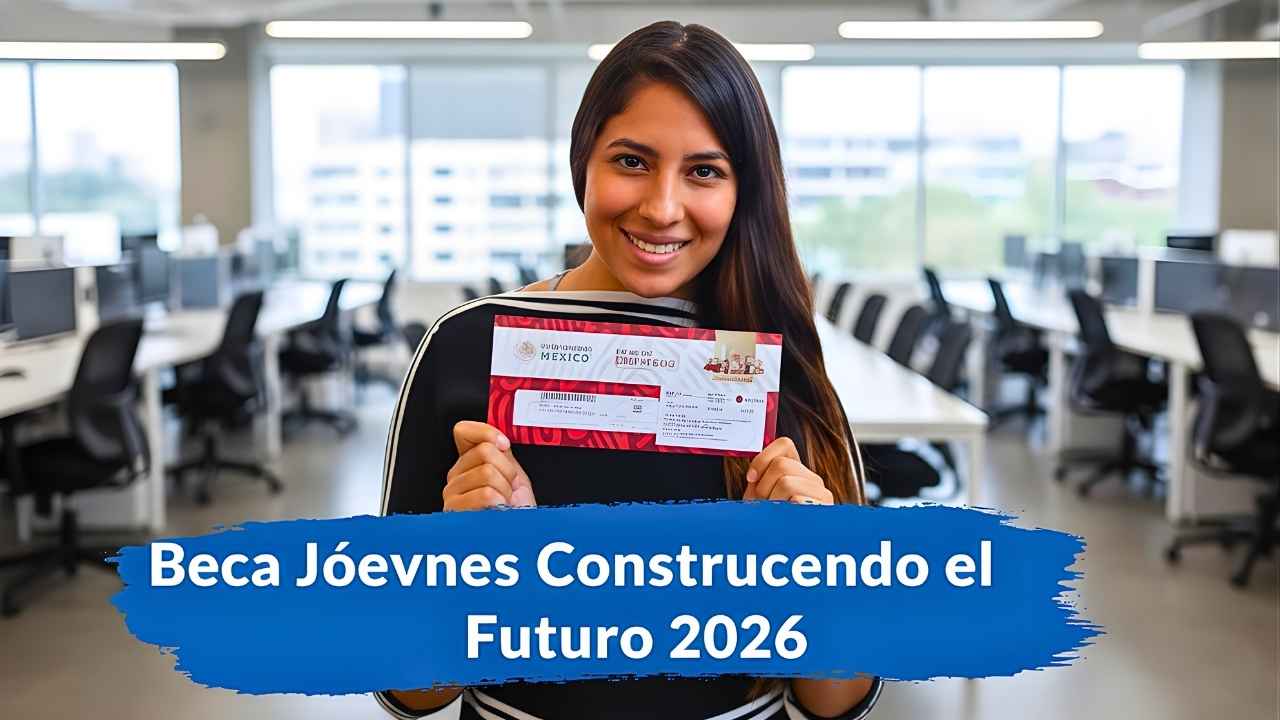 Beca Jóvenes Construyendo el Futuro 2026: cuánto se paga, cómo aplicar y fechas clave